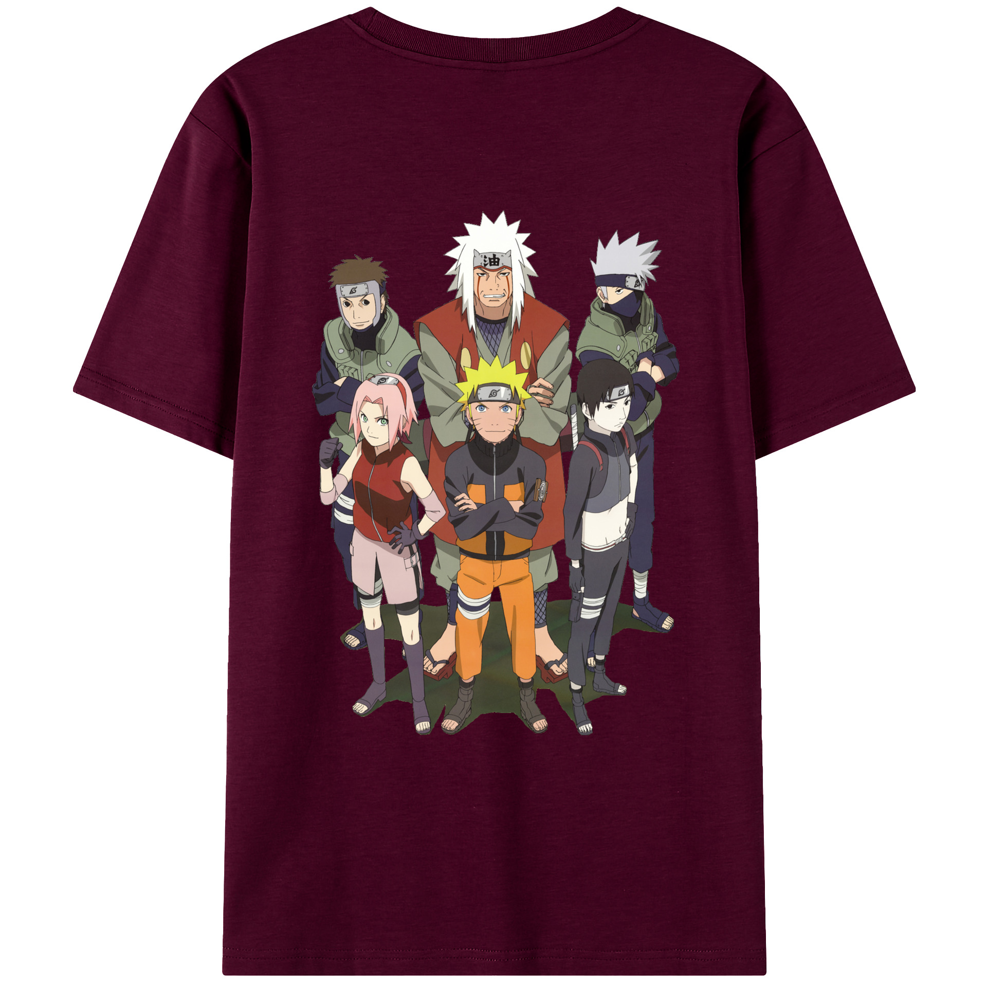 （画像用） NARUTO -ナルト- うずまき ナルト Uzumaki Naruto レディース半袖Tシャツ(バックプリント)